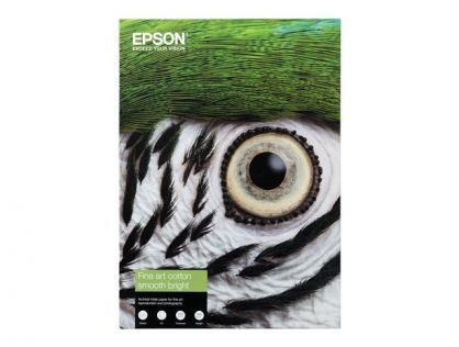 Epson Fine Art - rag paper - smooth - 25 sheet(s) - A3 Plus - 300 g/m²