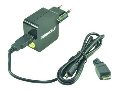 Duracell DMAC10-EU - Power adapter - 2.4 A (USB) - on cable: Micro-USB - European Union