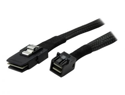 StarTech.com 1m Internal Mini SAS Cable - SFF-8087 to SFF-8643 - Mini SAS to Mini SAS (SAS87431M) - SAS internal cable - SAS 12Gbit/s - Mini SAS (SFF-8087) (P) to 4 x Mini SAS HD (SFF-8643) (P) - 1 m - latched, straight connector - black - for P/N: SFF864
