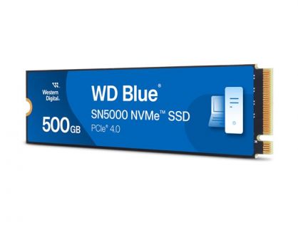 WD Blue SN5000 WDS500G4B0E - SSD - 500 GB - PCIe 4.0 x4 (NVMe)