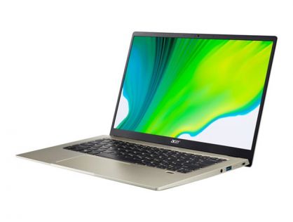 Acer Swift 1 SF114-34-P0SR - Intel Pentium Silver N6000 / 1.1 GHz - Win 10 Home 64-bit - UHD Graphics - 4 GB RAM - 256 GB SSD - 14" IPS 1920 x 1080 (Full HD) - Wi-Fi 6 - pure silver - kbd: UK