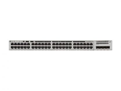 Cisco Catalyst 9200 - Essential Edition - switch - smart - 48 x 10/100/1000 (PoE+) - rack-mountable - PoE+ (740 W)