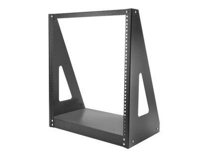 StarTech.com 12U Heavy Duty 2 Post Open Frame Network Rack - 350lbs - 19" Free Standing Desktop Rack for Computer, AV, Media, IT Equipment (2POSTRACK12) - Rack open frame - 2-post - 12U - 19"