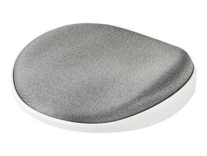 StarTech.com Wrist Rest - Ergonomic Desk Wrist Pad - Sliding Wrist Rest for Mouse - Silver Fabric - Office Wrist Support (ROLWRSTRST) - wrist rest - TAA Compliant