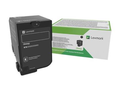 Lexmark - black - original - toner cartridge - LCCP, Lexmark Corporate