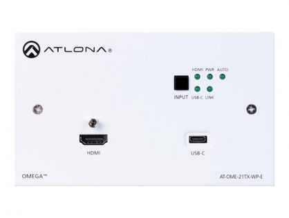 Atlona OME-TX21-WP-E 2x1 switcher / HDBaseT converter