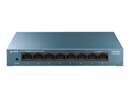 TP-Link LiteWave LS108G - switch - 8 ports - unmanaged