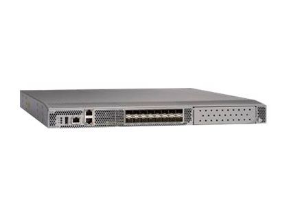 Cisco MDS 9132T - Switch - Managed - 8 x 32Gb Fibre Channel SFP+ - front and side to back - rack-mountable