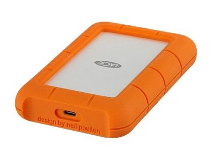 LaCie Rugged USB-C STFR5000800 - hard drive - 5 TB - USB 3.1 Gen 1