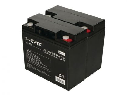 2-Power - UPS battery - Sealed Lead Acid (SLA) - 18000 mAh - 216 Wh