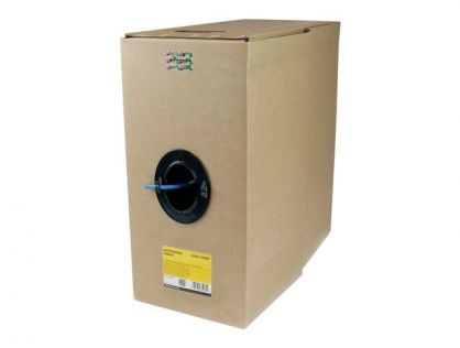 StarTech.com 1000 ft Bulk Roll of Blue CMR Cat6 Solid UTP Riser Cable - Cat 6 Riser Cable - Cat.6 CMR Ethernet Cable - 23 AWG - Blue (WIR6CMRBL) - bulk cable - 304.9 m - blue