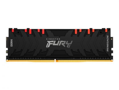 Kingston FURY Renegade RGB - DDR4 - module - 8 GB - DIMM 288-pin - 4000 MHz / PC4-32000 - unbuffered