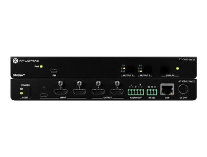 3×2 Matrix Switcher for HDMI and USB-C