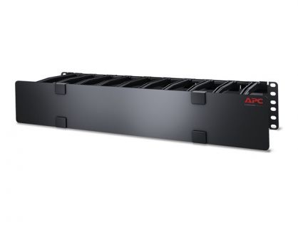 APC Cable Management - Rack cable management kit - black - 2U - TAA Compliant - for P/N: SCL500RM1U, SMX1500RM2UCNCUS, SMX1500RM2UCUS, SMX2KR2UX145, SMX3KR2UNCX145, SMX750CUS