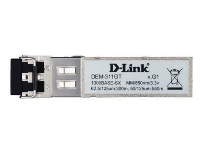 D-Link DEM 311GT - SFP (mini-GBIC) transceiver module - 1GbE