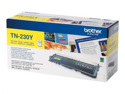 Brother TN230Y - yellow - original - toner cartridge