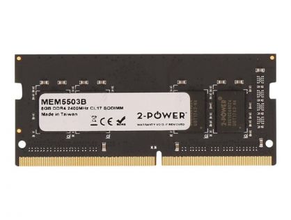 2-Power - DDR4 - module - 8 GB - SO-DIMM 260-pin - 2400 MHz / PC4-19200 - CL17 - 1.2 V - unbuffered - non-ECC
