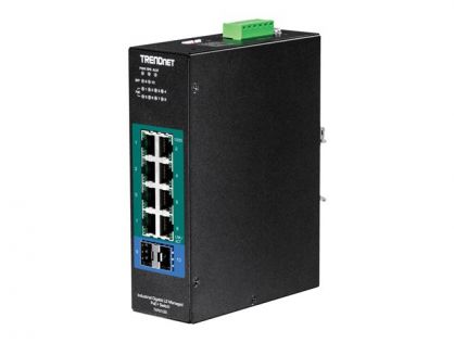 TRENDnet TI-PG102I - switch - 10 ports - Managed - TAA Compliant