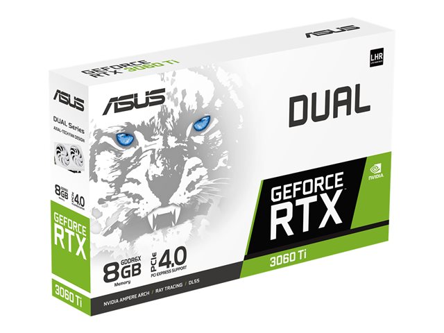 ASUS Dual GeForce RTX 3060 Ti 8GB - White Edition - graphics card