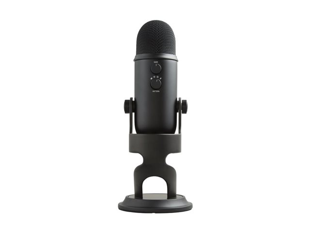 BLUE YETI USB MIC - BLACKOUT - EMEA