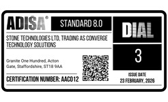 ADISA Accreditation certificate for Converge