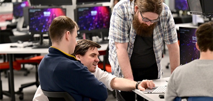 Cardiff university members using technology supplied by Converge Technology Solutions