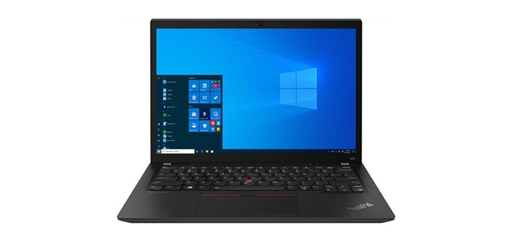 A Lenovo laptop with Microsoft Windows OS on the screen