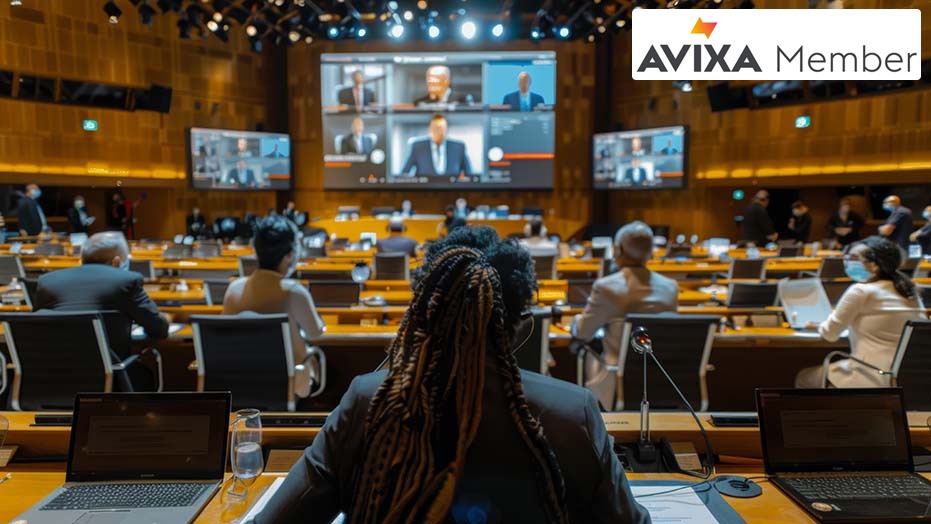 A public sector organisation meeting using Converge AV Solutions