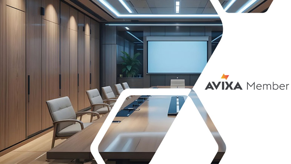 A conference room using Converge Audio Visual Solutions