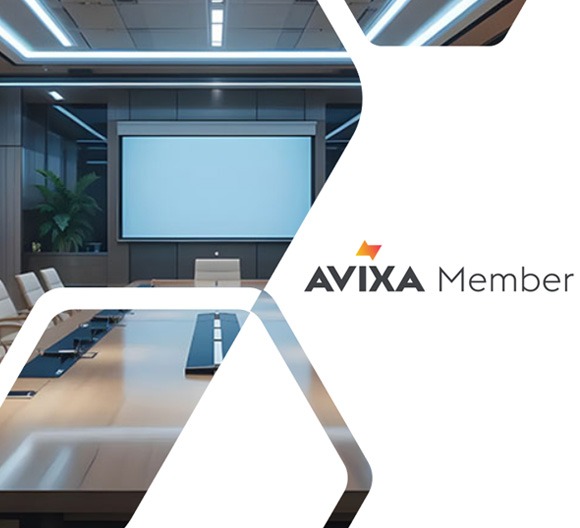 A conference room using Converge Audio Visual Solutions