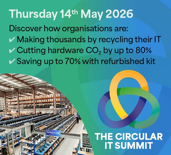 Circular IT Summit 2026 banner with event details