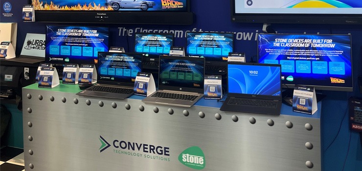 Stone devices at BETT 2026 on the Converge stand