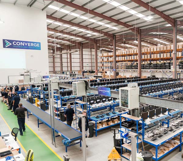 Converge IT Recycling Floor
