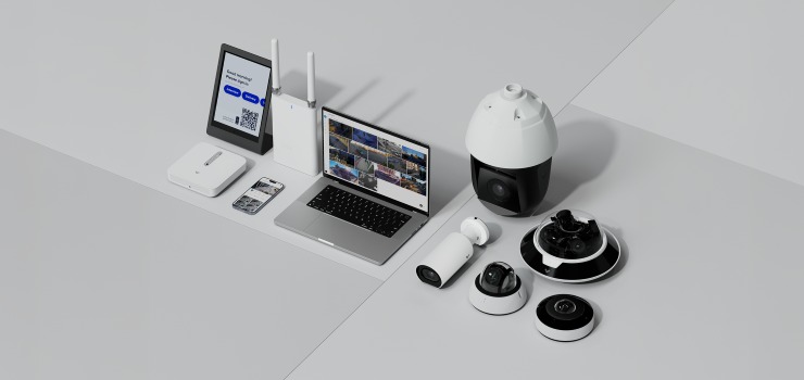 Devices that can conenct to the internet such as a laptop, tablet and cameras