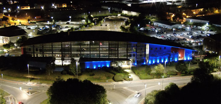 Gloucestershire Police HQ from the air