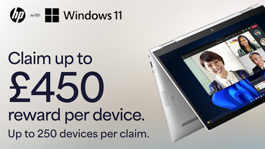 HP X Windows 11 Upgrade Offer banner