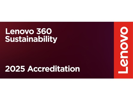 Lenovo 360 Sustainability accreditation 2025