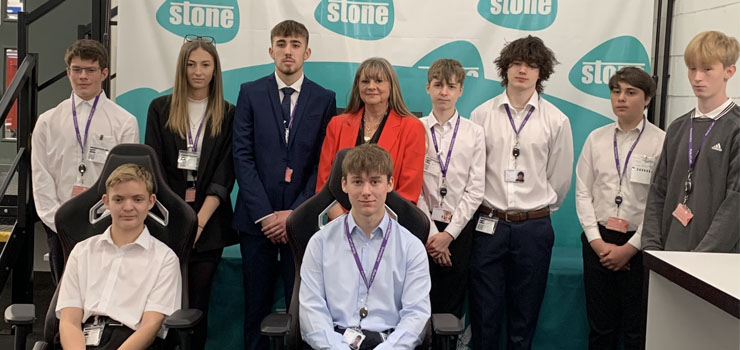 Staffordshire Students at Converge UK HQ