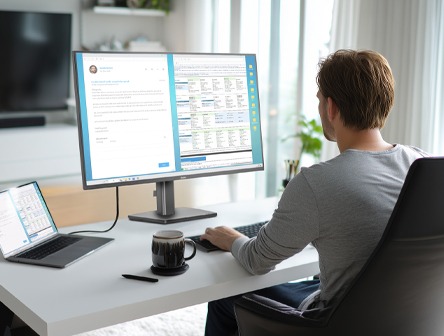iiyama pro lite monitor on a desk