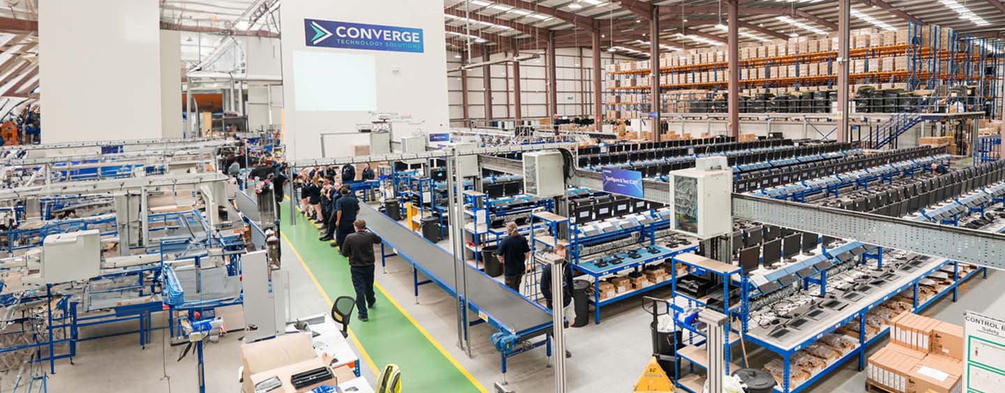 Converge IT Recycling Floor