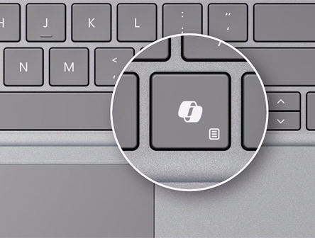 Copilot button